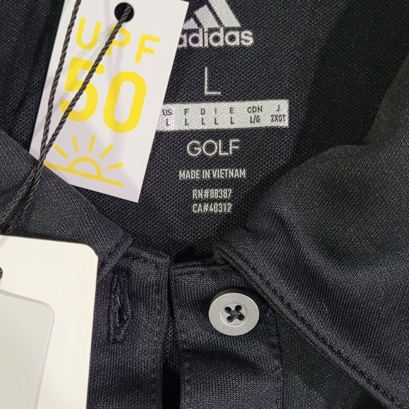 NWT Adidas Womens Performance Long Sleeve Golf Polo Size L - Picture 7 of 7